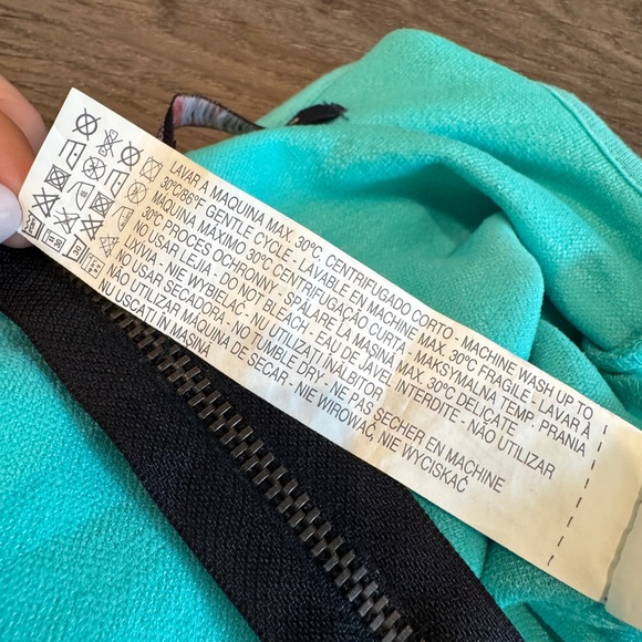 Bershka Turquoise Knit Tank Dress - Picture 9 of 16